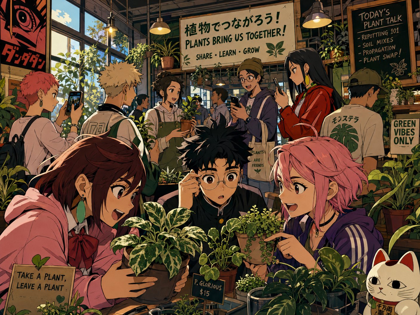 黄色仓库植物视频展示